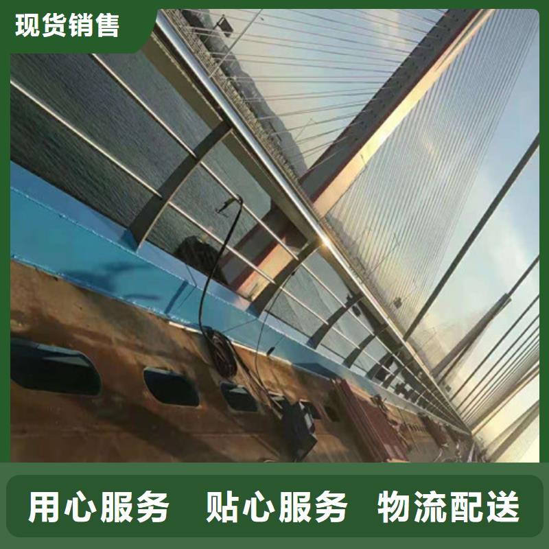桥梁护栏不锈钢复合管厂细节展示同城货源