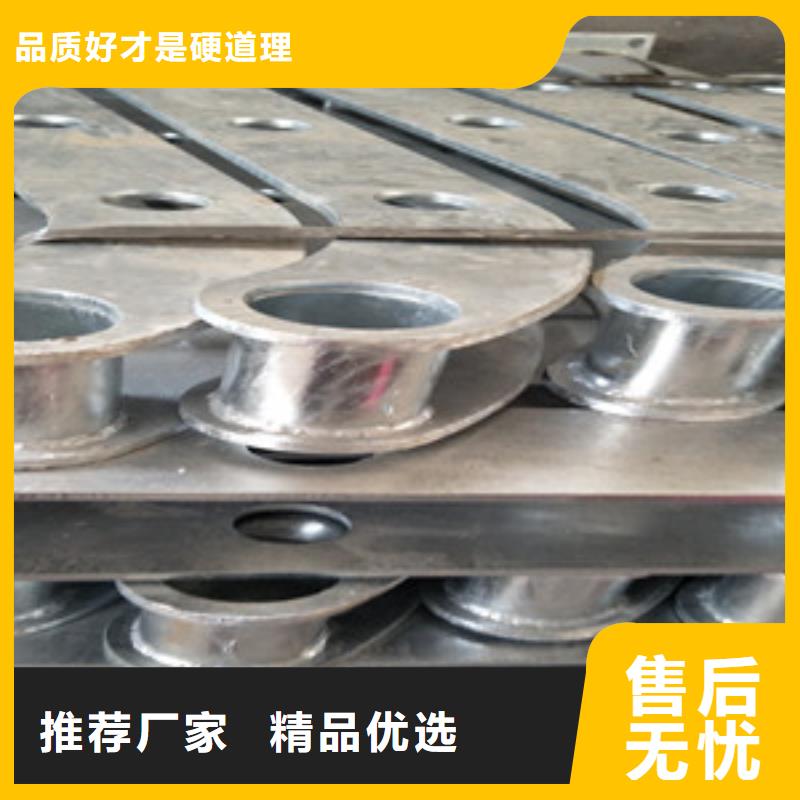 桥梁护栏立柱不锈钢复合管桥梁护栏厂家生产加工当地厂家