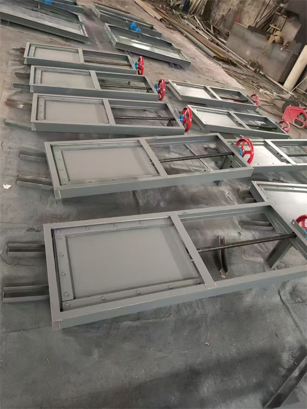 不锈钢闸门手动不锈钢插板闸门产地直供