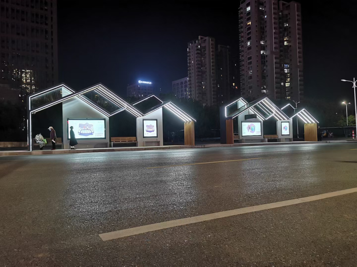 广告站牌指路候车亭品质过关