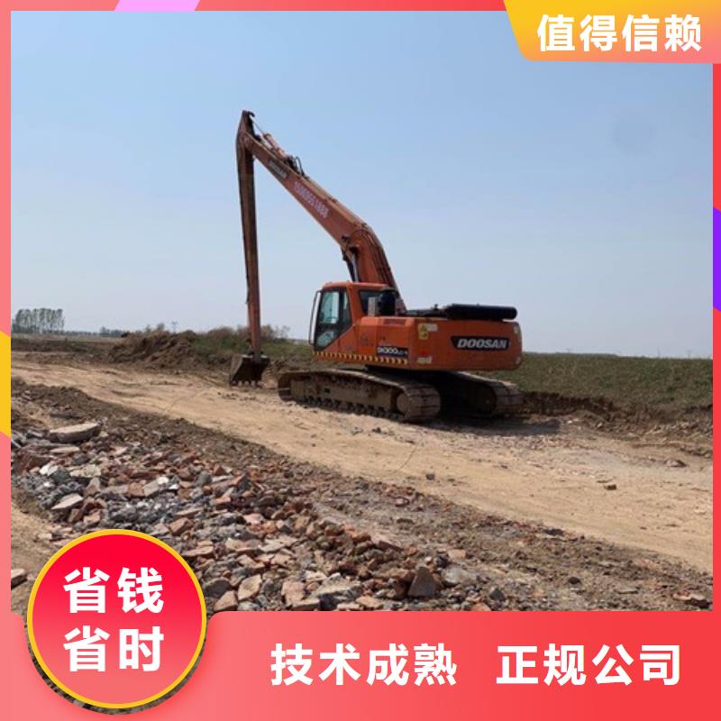 挖掘机加长臂挖掘机租赁技术精湛当地货源