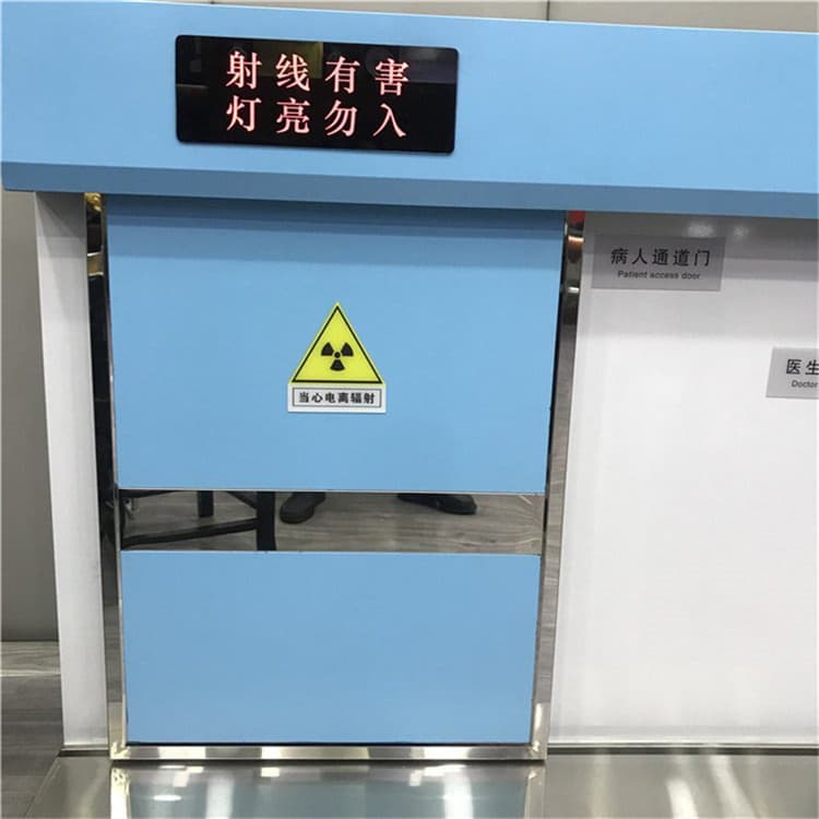 手动单开铅门多年老厂