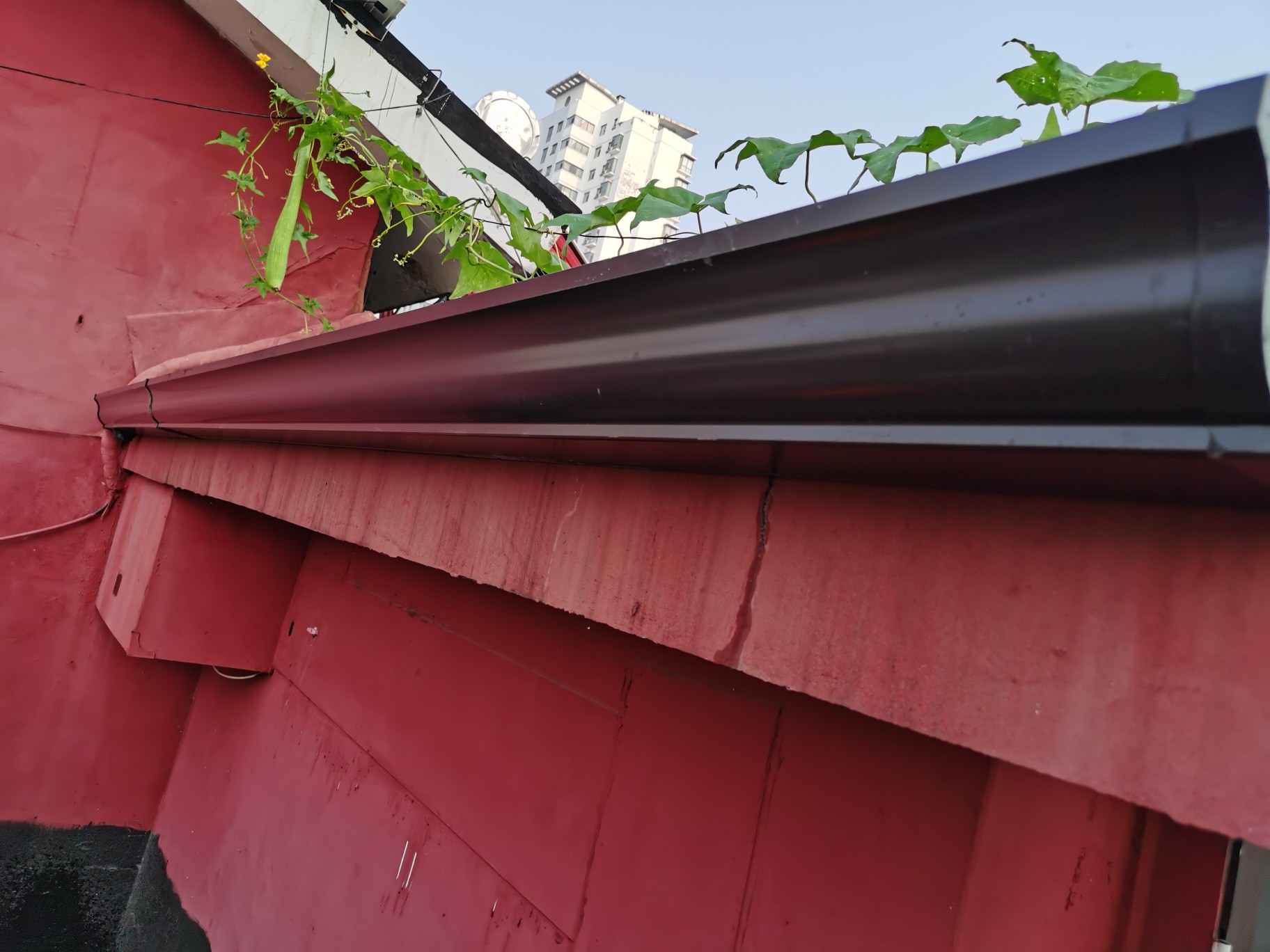 金属雨水管 纯铜雨水管 别墅铝合金檐槽的工作原理