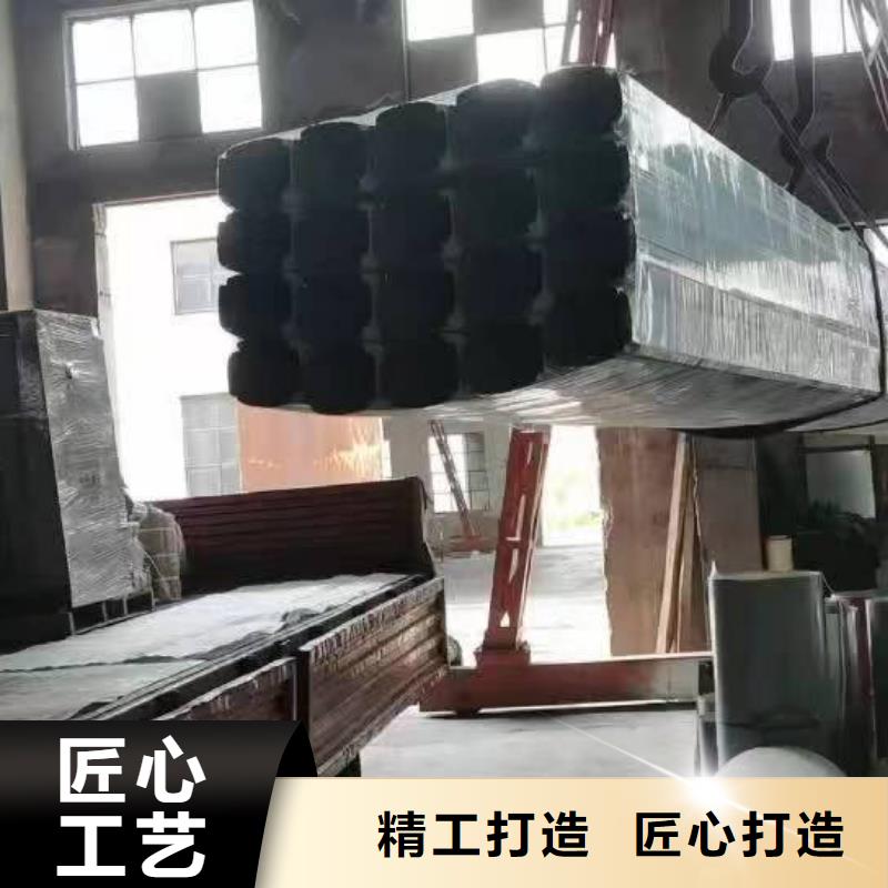 厂房镀锌铁皮雨水管108*144型承接实体厂家