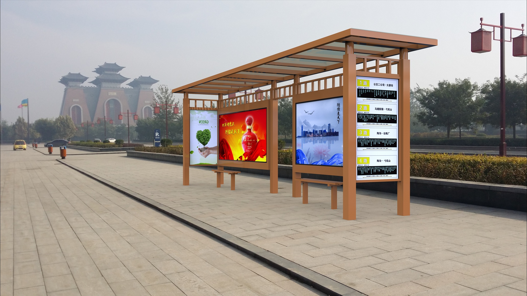 【 公交站台校园景观小品型号齐全】覆盖范围含|明水|兰西|齐齐哈尔|牡丹江|鹤岗|哈尔滨|大庆