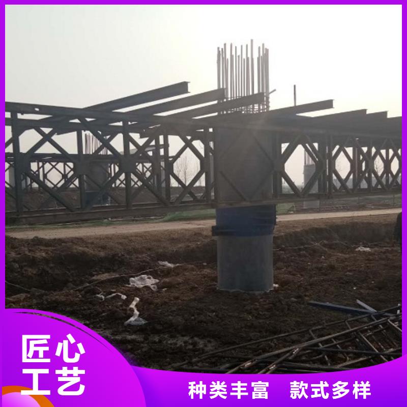商丘路桥圆柱钢模板出租桥梁建设用弘力机械