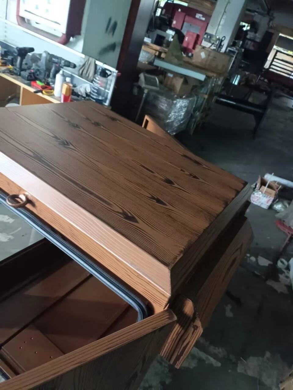 仿古园林建筑木纹漆批发施工