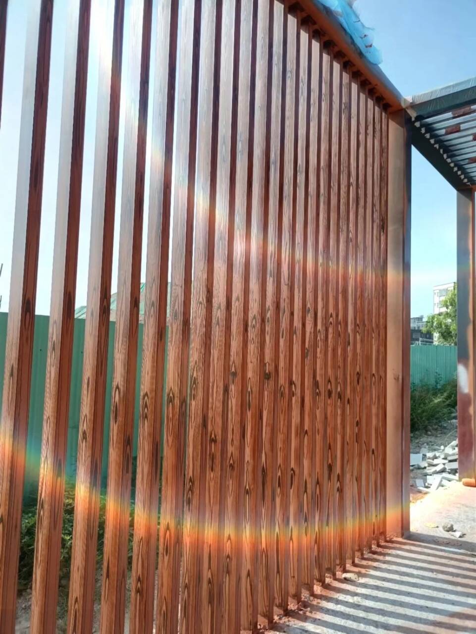 仿古园林建筑木纹漆包工包料多少钱