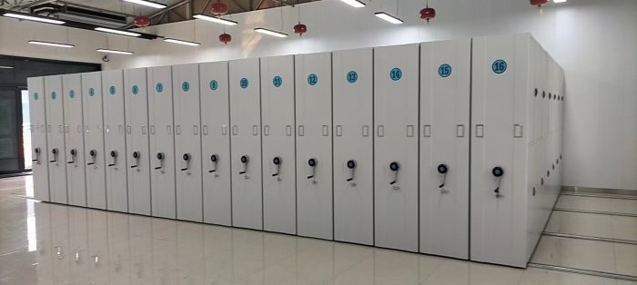 蓄势待发【桦平】钢制双面双联档案架