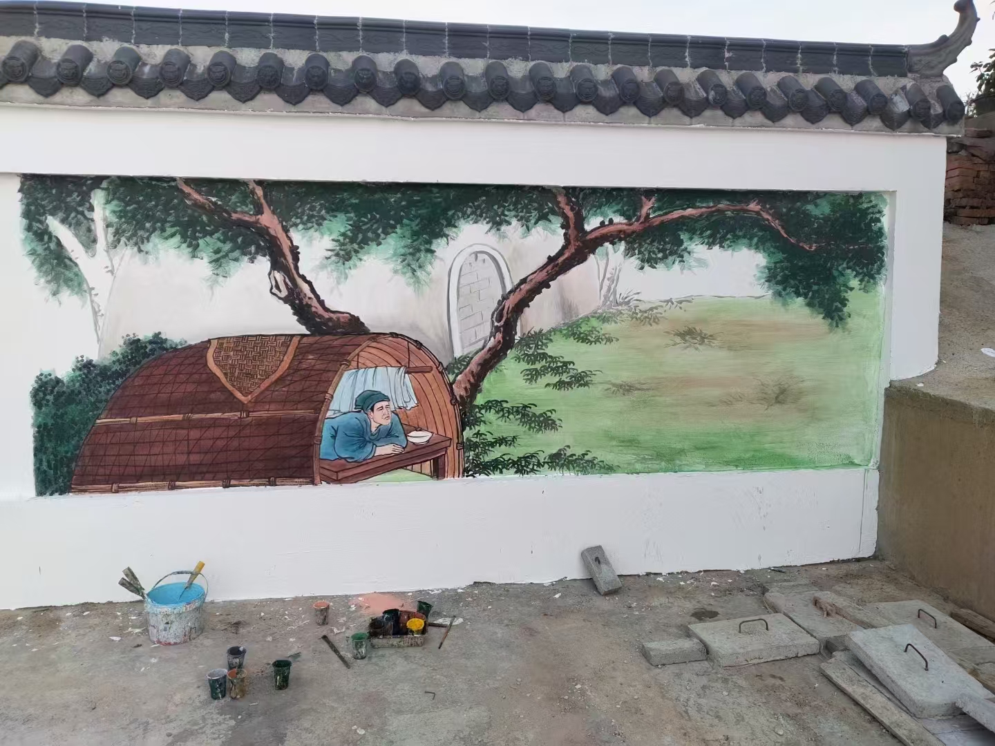墙绘壁画墙体彩绘涂鸦公司