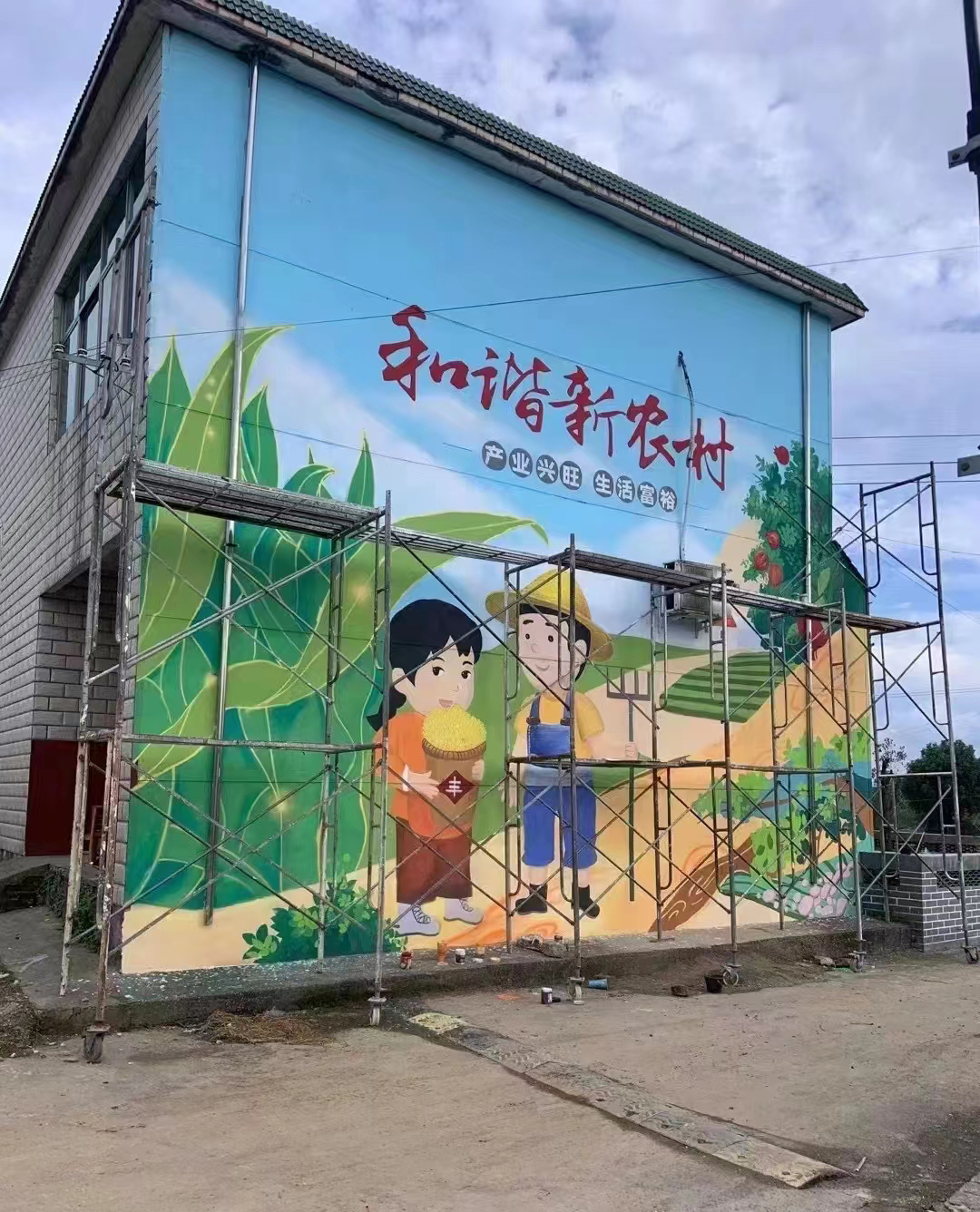 南平墙绘墙体彩绘壁画艺术创作