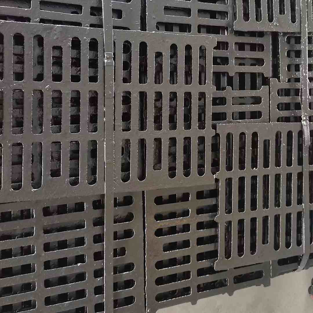 铸铁水篦子500*500成品现货建通铸造厂家