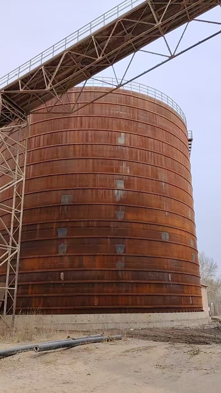矿粉储存罐定做_正阳钢板仓建设工程有限公司